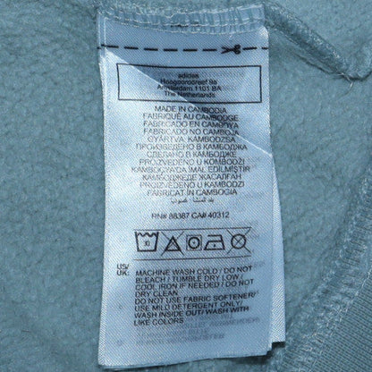 Mens UK Size XL adidas Grey Pullover Sweatshirt