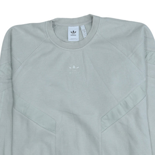 Mens UK Size XL adidas Grey Pullover Sweatshirt
