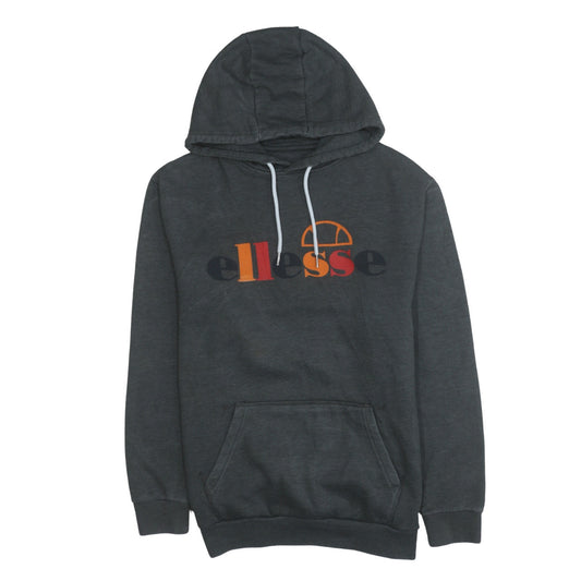 Mens UK Size M ellesse Grey Pullover Hoodie
