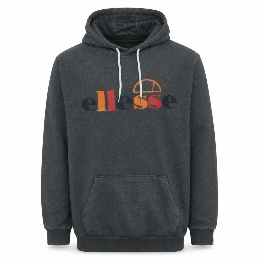 Mens UK Size M ellesse Grey Pullover Hoodie
