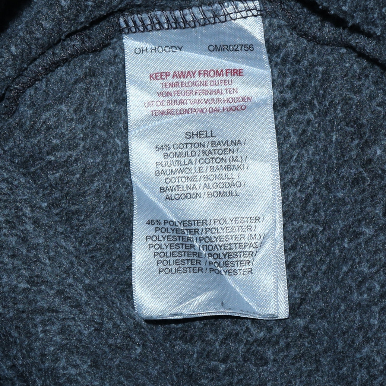 Mens UK Size M ellesse Grey Pullover Hoodie