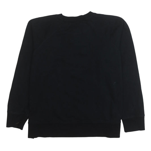 Womens UK Size M DKNY Black Pullover Sweatshirt