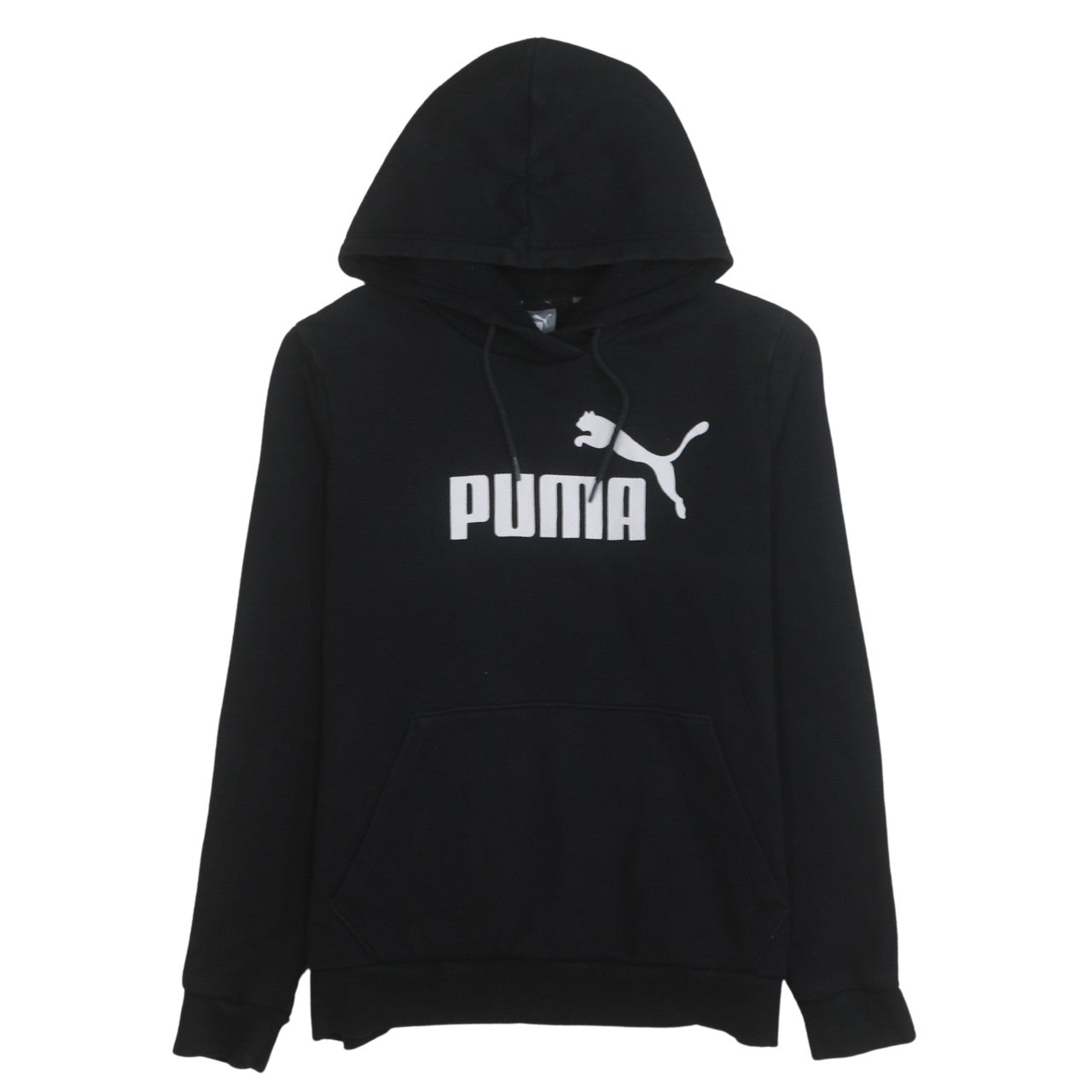 Womens UK Size 14 PUMA Black Pullover Hoodie