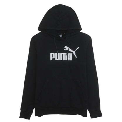 Womens UK Size 14 PUMA Black Pullover Hoodie
