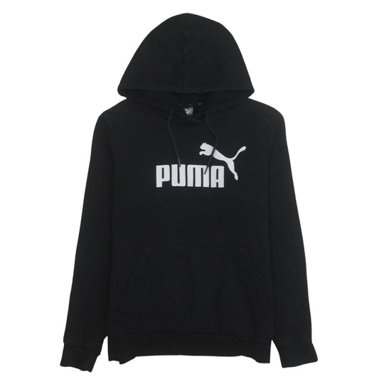 Womens UK Size 14 PUMA Black Pullover Hoodie