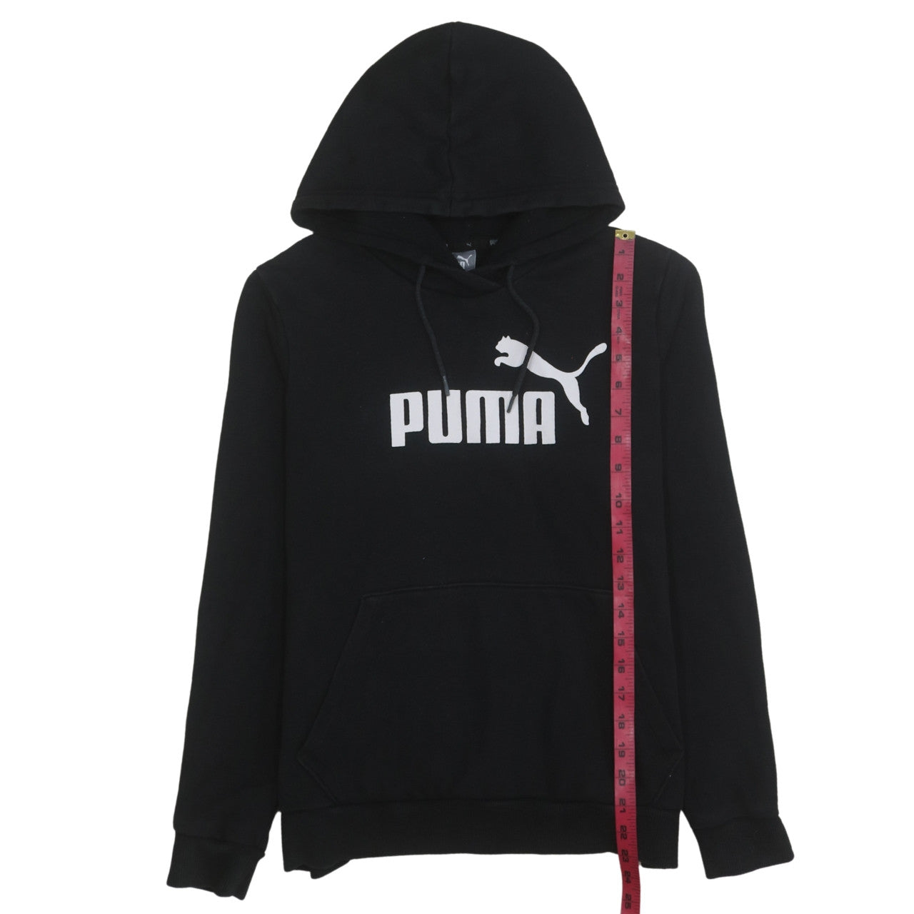 Womens UK Size 14 PUMA Black Pullover Hoodie