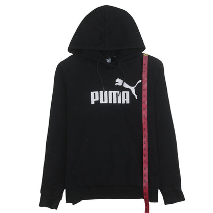 Womens UK Size 14 PUMA Black Pullover Hoodie