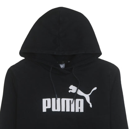 Womens UK Size 14 PUMA Black Pullover Hoodie