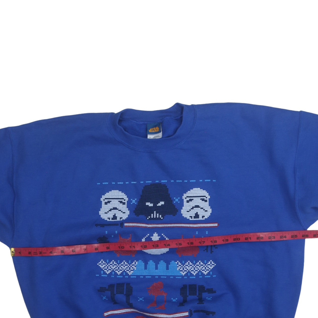 Mens UK Size XL Star Wars Blue Pullover Sweatshirt