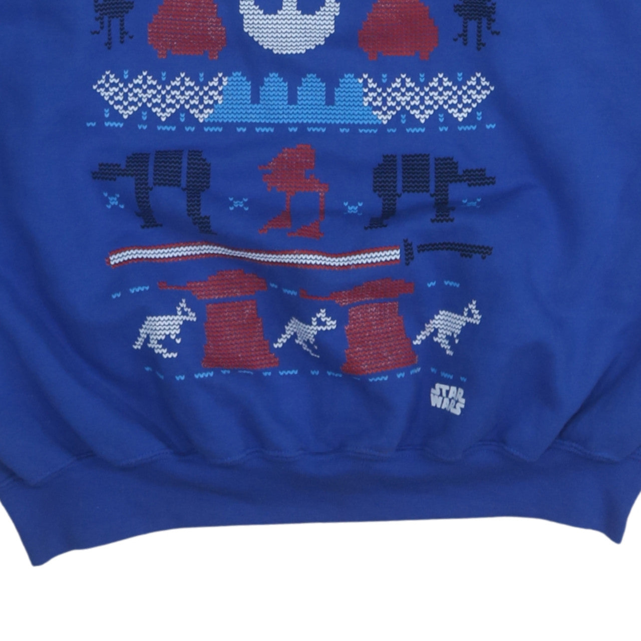 Mens UK Size XL Star Wars Blue Pullover Sweatshirt