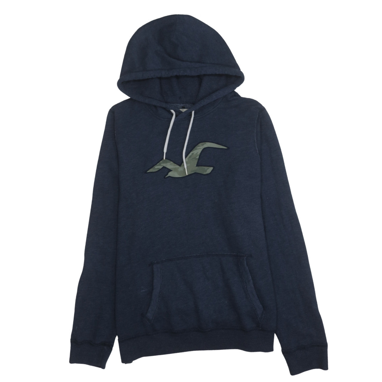 Mens UK Size XL Hollister Blue Pullover Hoodie