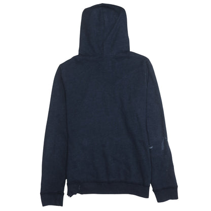 Mens UK Size XL Hollister Blue Pullover Hoodie
