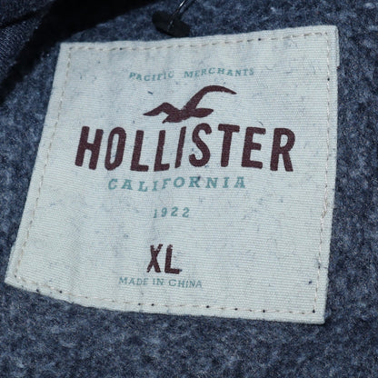 Mens UK Size XL Hollister Blue Pullover Hoodie