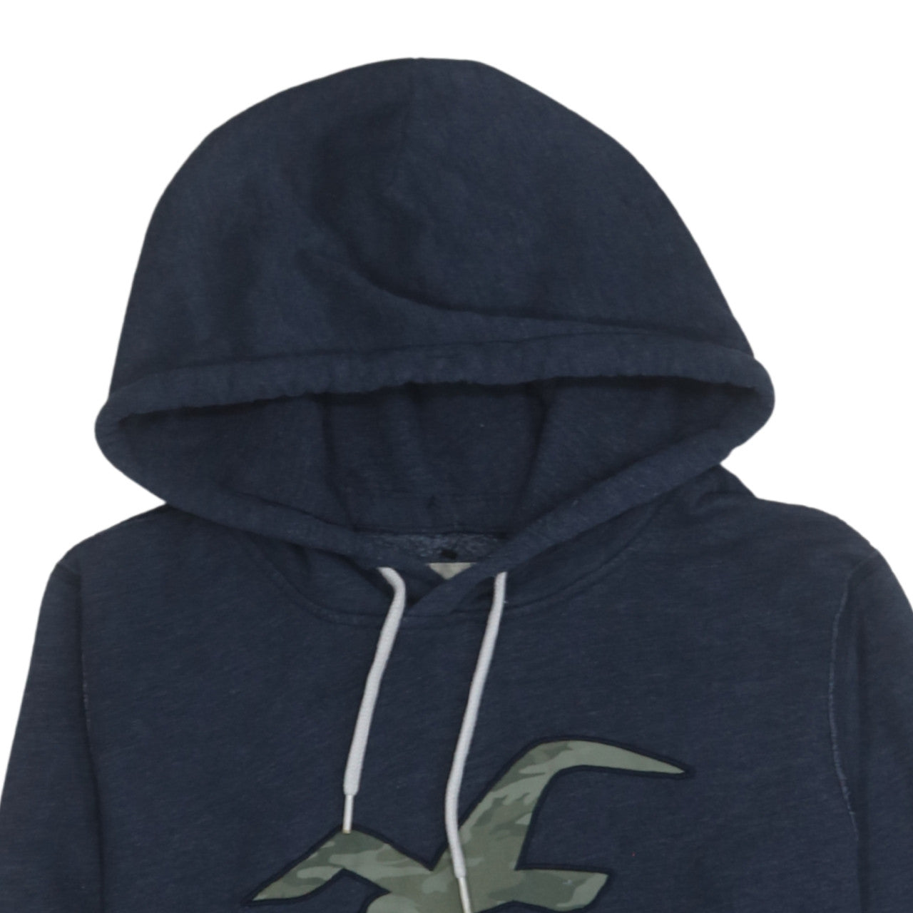 Mens UK Size XL Hollister Blue Pullover Hoodie