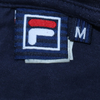 FILA Mens Multicolour Crew Neck Colourblock Logo T-Shirt Size M