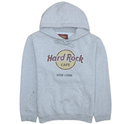 Womens UK Size L Hard Rock Cafe Grey Pullover Hoodie
