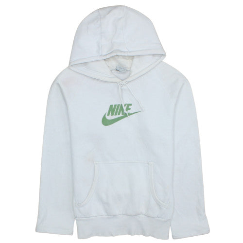 Womens UK Size XL Nike White Pullover Hoodie