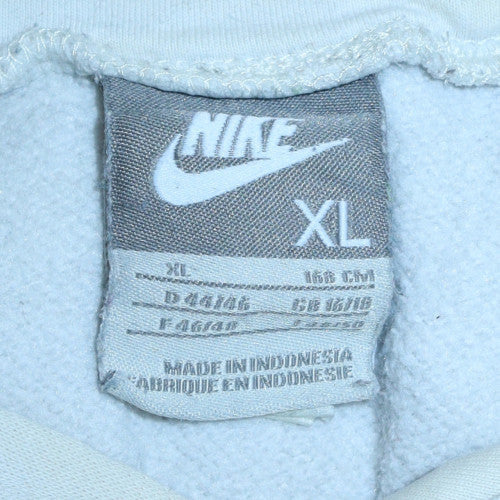 Womens UK Size XL Nike White Pullover Hoodie