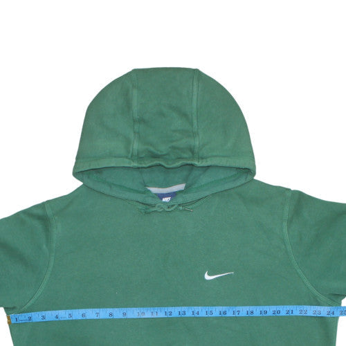 Mens UK Size L Nike Green Pullover Hoodie