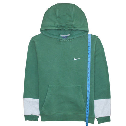 Mens UK Size L Nike Green Pullover Hoodie