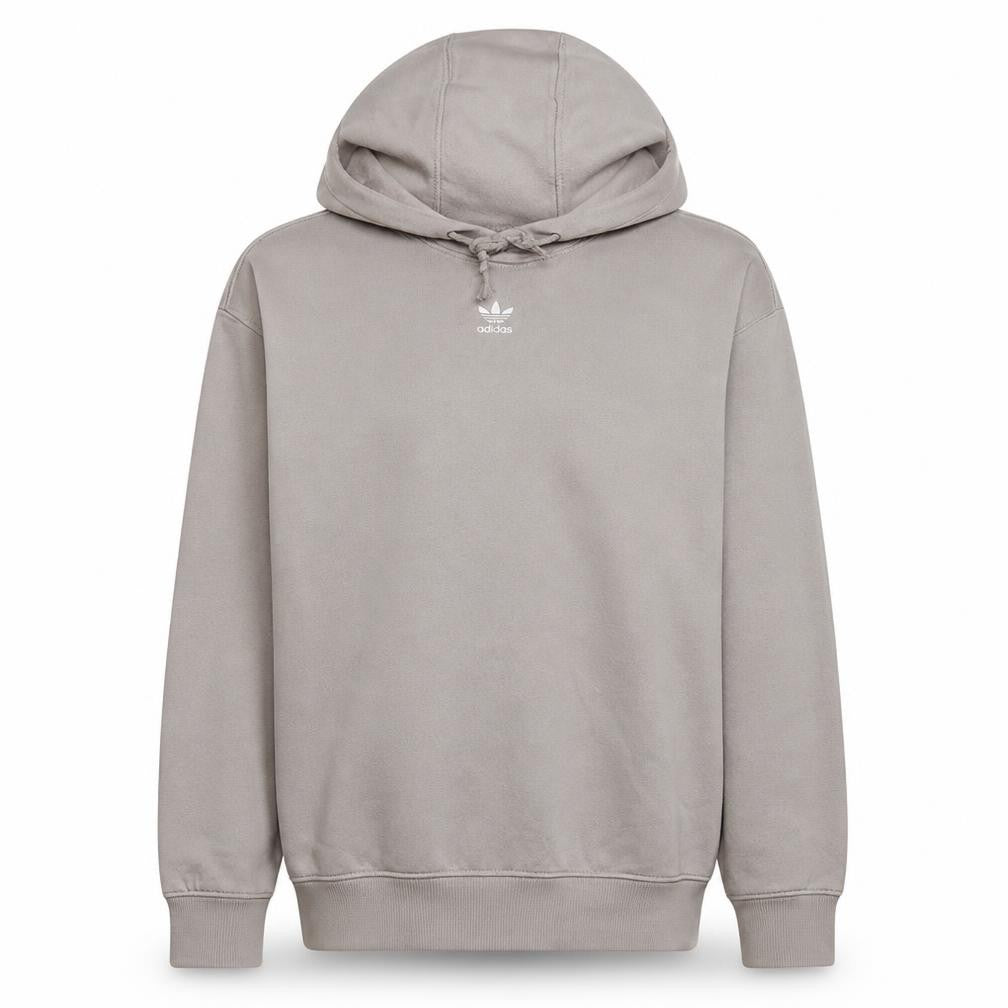 Womens UK Size 12-14 adidas Beige Pullover Hoodie