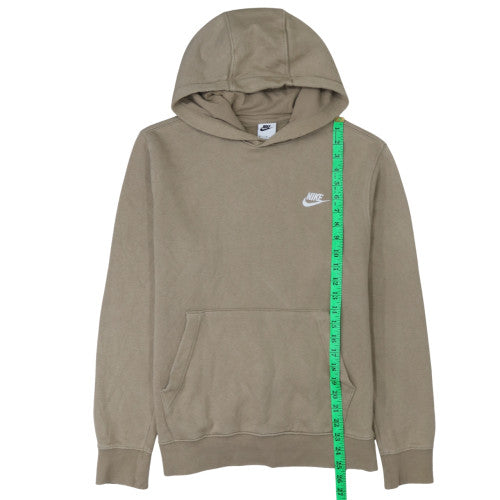 Mens UK Size M Nike Beige Pullover Hoodie