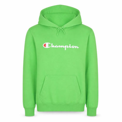 Mens UK Size S Champion Green Pullover Hoodie