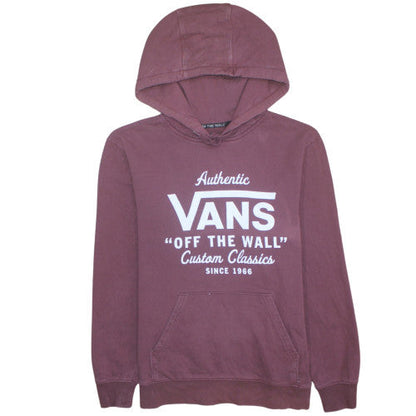 Mens UK Size XS VANS Brown Pullover Hoodie