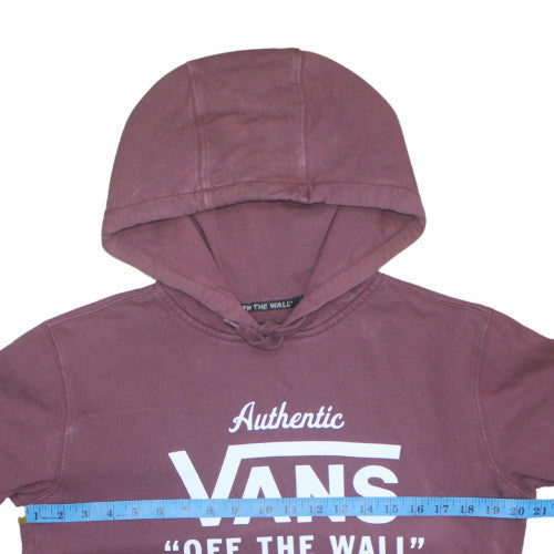 Mens UK Size XS VANS Brown Pullover Hoodie