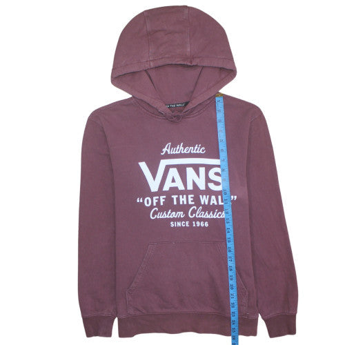 Mens UK Size XS VANS Brown Pullover Hoodie