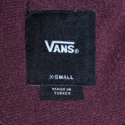 Mens UK Size XS VANS Brown Pullover Hoodie