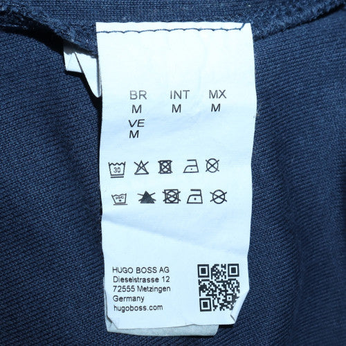 Mens UK Size M HUGO BOSS Blue Pullover Sweatshirt