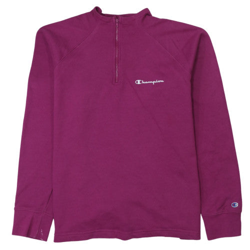 Womens UK Size L Champion Purple Pullover Sweatshirt