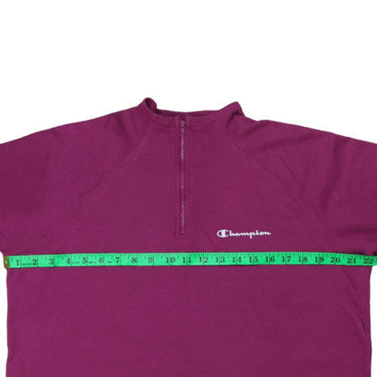 Womens UK Size L Champion Purple Pullover Sweatshirt