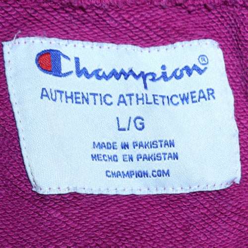 Womens UK Size L Champion Purple Pullover Sweatshirt