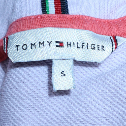 Womens UK Size S Tommy Hilfiger White Pullover Hoodie