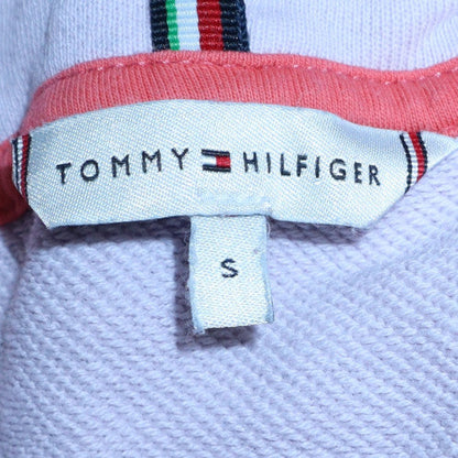 Womens UK Size S Tommy Hilfiger White Pullover Hoodie