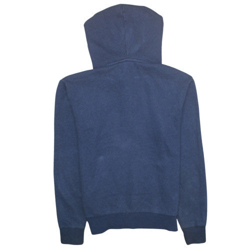 Mens UK Size M Superdry Blue Pullover Hoodie