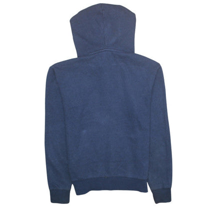 Mens UK Size M Superdry Blue Pullover Hoodie