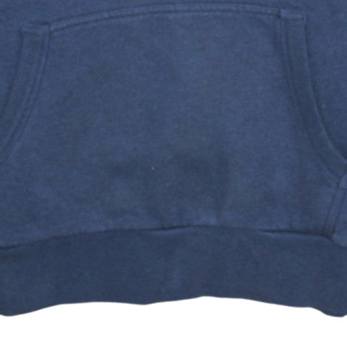 Mens UK Size M Superdry Blue Pullover Hoodie