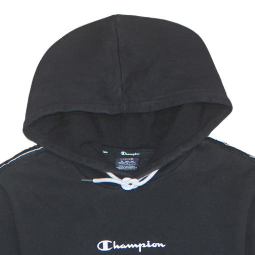 Mens UK Size M Champion Black Pullover Hoodie