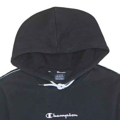 Mens UK Size M Champion Black Pullover Hoodie