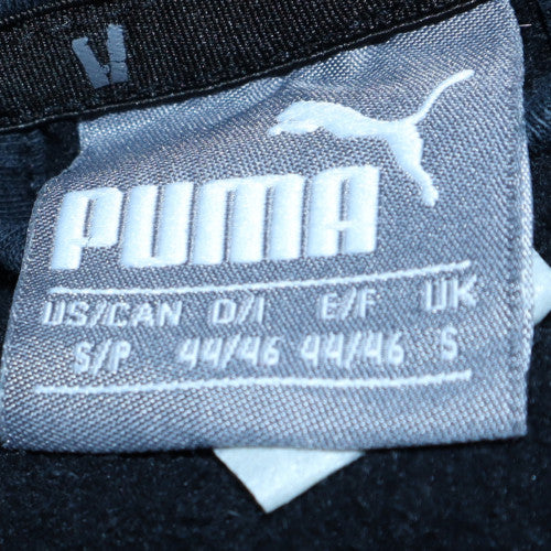 Mens UK Size S PUMA Black Full Zip Hoodie