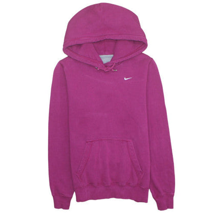 Womens UK Size S Nike Pink Pullover Hoodie