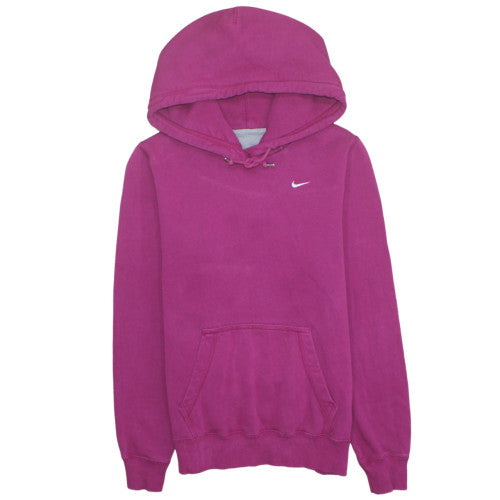 Womens UK Size S Nike Pink Pullover Hoodie