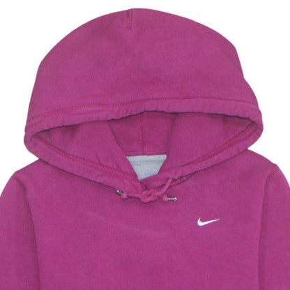 Womens UK Size S Nike Pink Pullover Hoodie