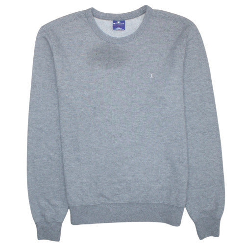 Mens UK Size L Champion Grey Pullover Sweatshirt