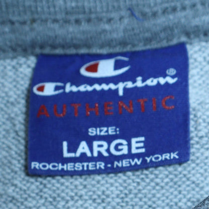 Mens UK Size L Champion Grey Pullover Sweatshirt