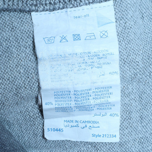 Mens UK Size L Champion Grey Pullover Sweatshirt