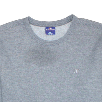 Mens UK Size L Champion Grey Pullover Sweatshirt